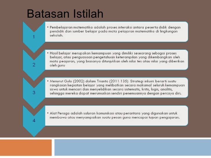 Model Pembelajaran Inquiry