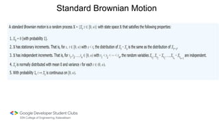 Standard Brownian Motion
 