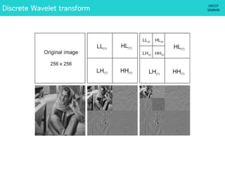 Discrete Wavelet transform
 