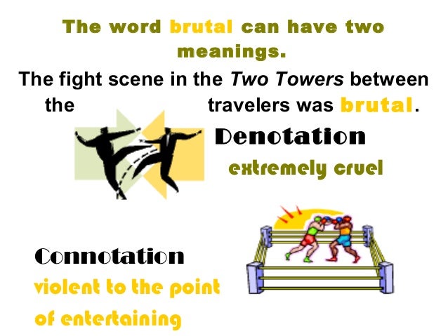 denotation and connotation