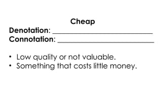 denotation and connotation grade 4 .pptx