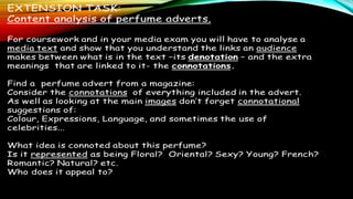 Denotation and connotation