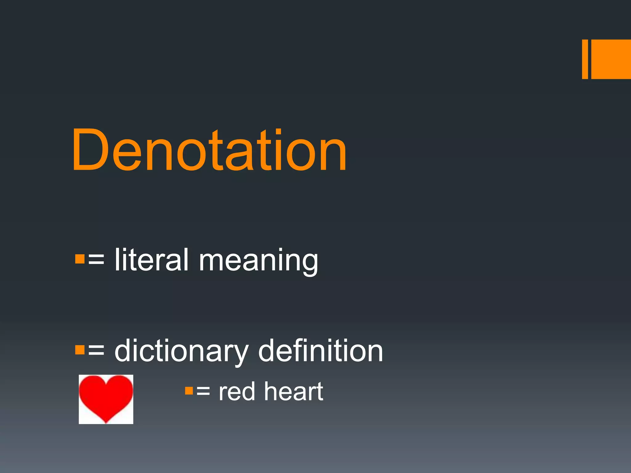 Denotation & Connotation | PPTX