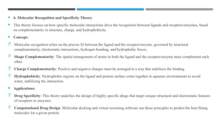 Denovo Drug Design in computer aided drug discovery | PPTX