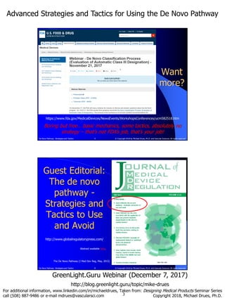 Advanced Strategies and Tactics for Using the De Novo Pathway | PDF