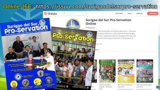 DENR Programs and Services of PENRO Surigao del Sur (November 2019) | PDF