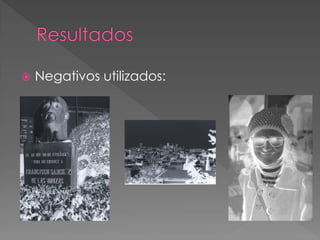  Negativos utilizados:
 