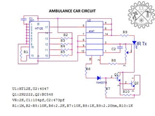 AMBULANCE CAR CIRCUIT
 