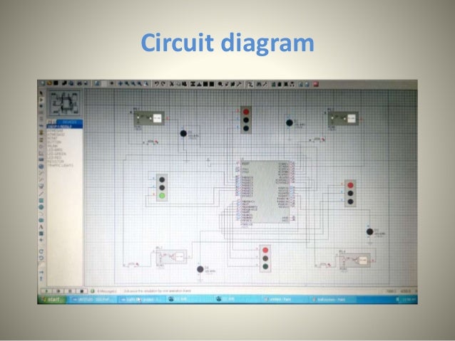 Density based traffic signal control using microcontroller