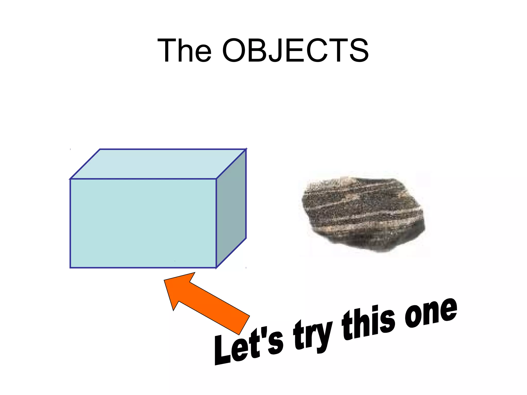 The OBJECTS
 