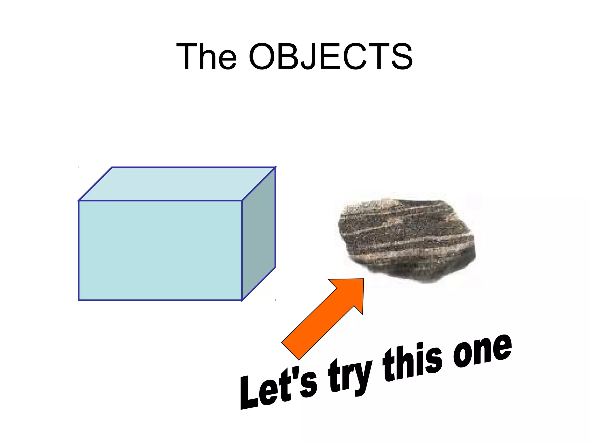The OBJECTS
 