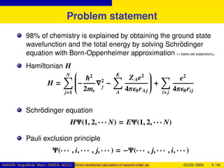 Direct variational calculation of second-order reduced density matrix ...