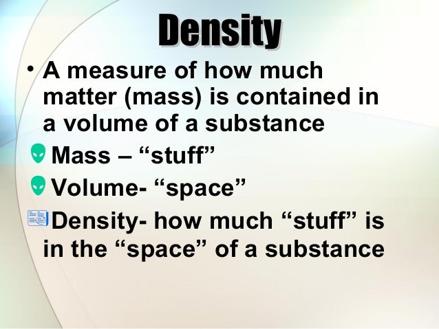 Density