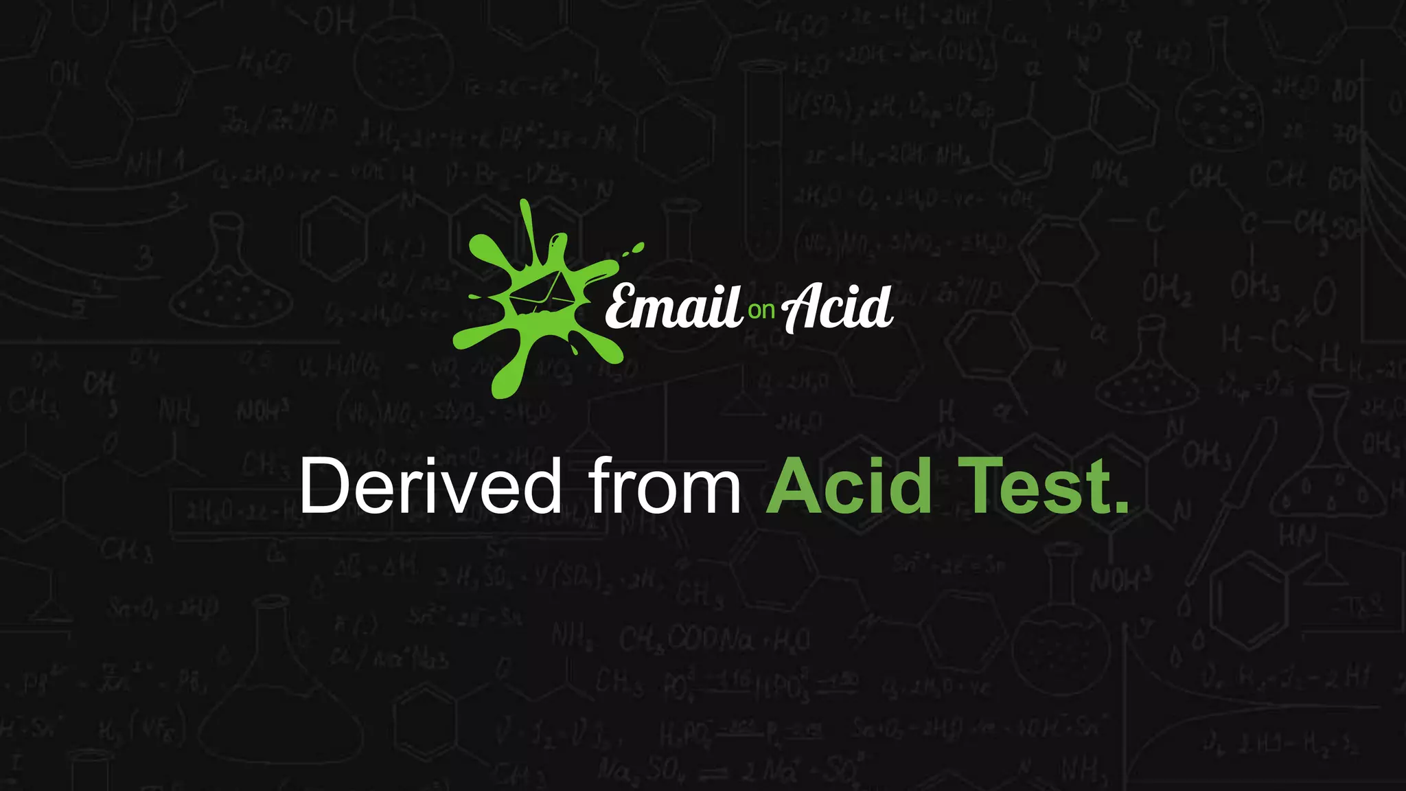 Derived from Acid Test.
 
