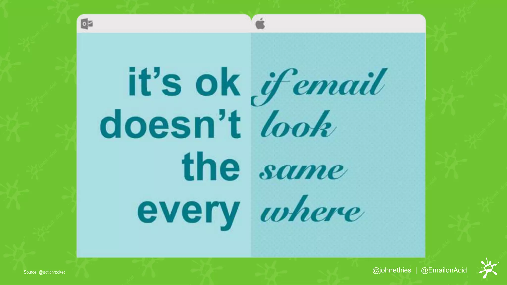 @johnethies | @EmailonAcidSource: @actionrocket
 