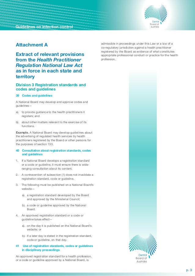 Dental guidelinesoninfectioncontrol