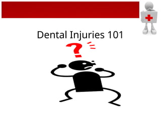 Dicing Injuries Dental Injuries 101 by Nicole Breton,RDH | PPT