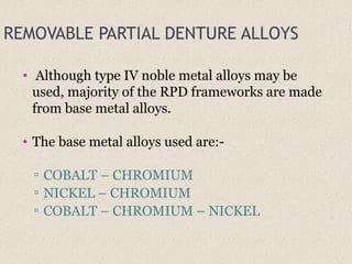 Cobalt Rpd dental alloys.pptx