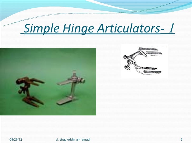 ARTICULATORS IN DENTISTRY PDF DOWNLOAD ARTICULATORS IN DENTISTRY PDF DOWNLOAD