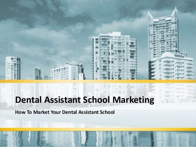 dental assistant schools in california