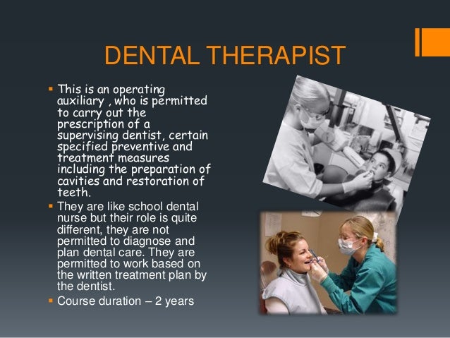 Dental auxiliaries