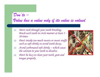 Value Teeth Dental awareness final.25198 | PDF