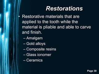 Dental Biomimetic Materials | PPT