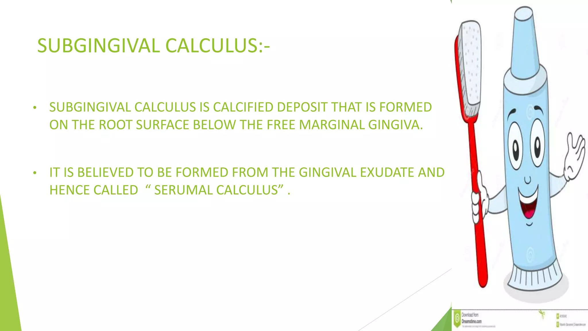 Dental calculus | PPTX