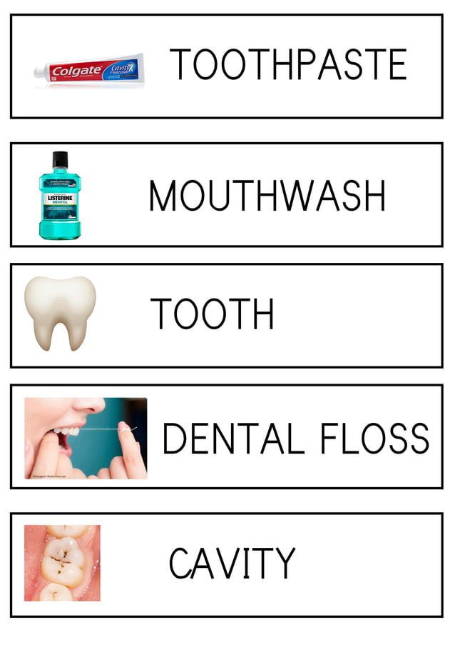 Dental care flashcards PDF