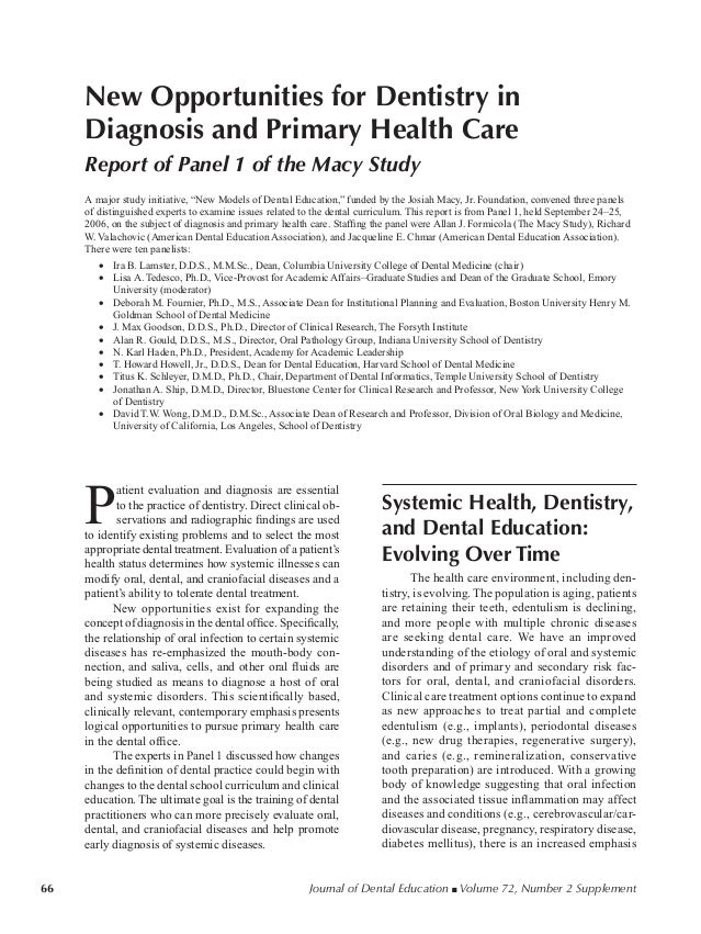 Dental care journal