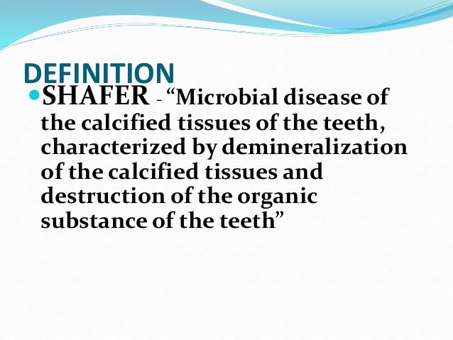 dental caries dental caries definition