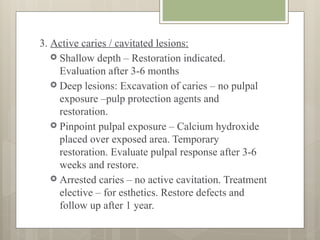 dental caries ,recent advances,prevention,treatment | PPTX