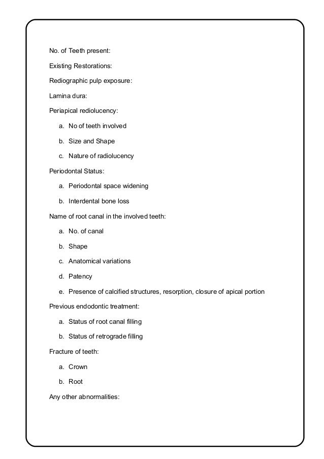 dental case sheet corrcted dental sheet