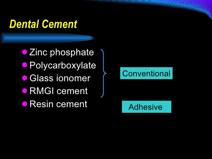 Dental Cement