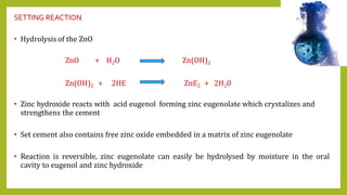 Zinc Homoenolate Dental Cements in conservative dentistry | PPTX