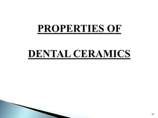 Dental Ceramics