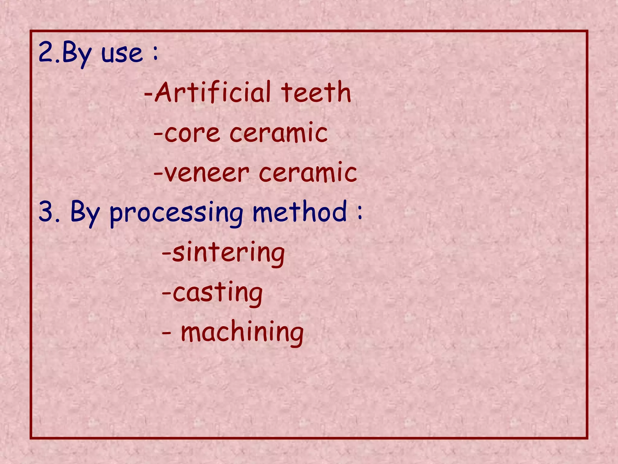 Dental ceramic & cad cam | PPT