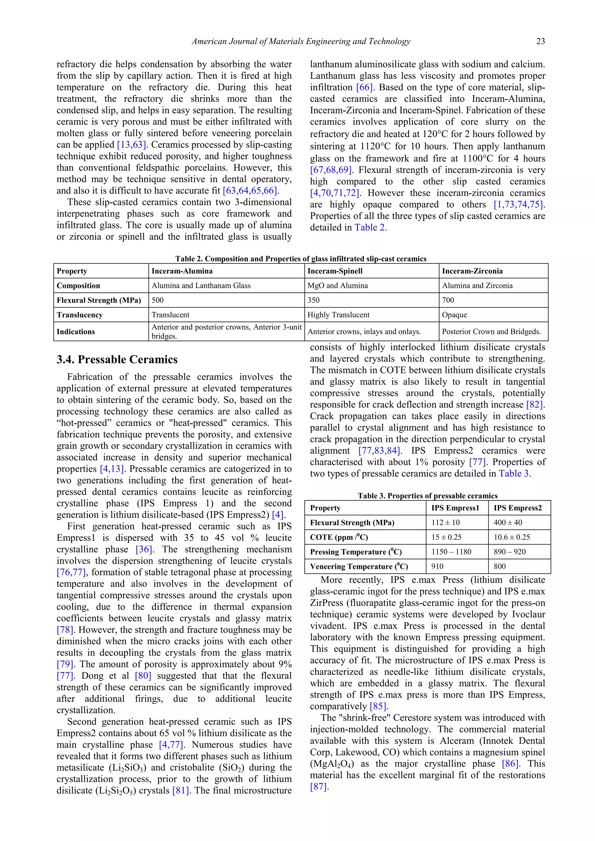 Dental ceramics | PDF