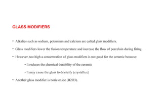 Role of dental ceramics in prosthodontics | PPTX