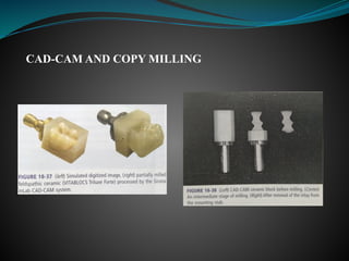 CAD-CAM AND COPY MILLING
 