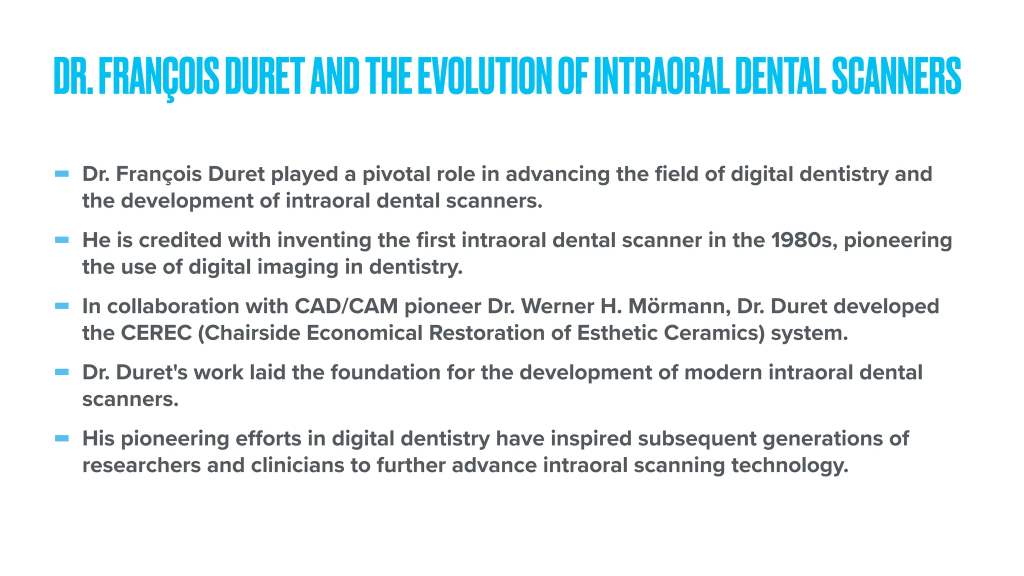 Dental Digital Scanners: Intraoral and Extraoral 3D Scanners | PDF