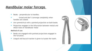 Comprehensive Guide to Dental Elevators and Forceps in Oral Surgery | PPTX