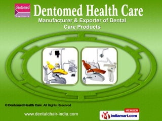 Manufacturer & Exporter of Dental
         Care Products
 