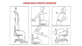 LOWER BACK STRETCH EXCERCISE
 