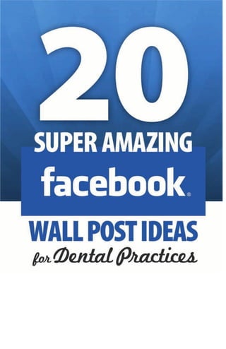 Dental fb ideas