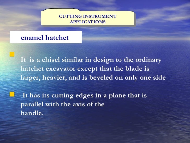 Dental Hand Instruments