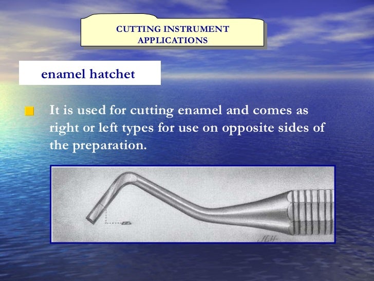 Dental Hand Instruments