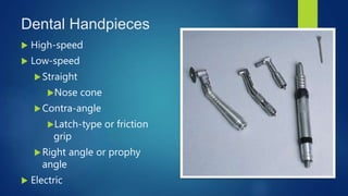 thumbnail image 2 of 5-Pack Dental Low Speed Handpieces – Straight Nose Cone Fit NSK – 2.35mm Burs 2 of 6