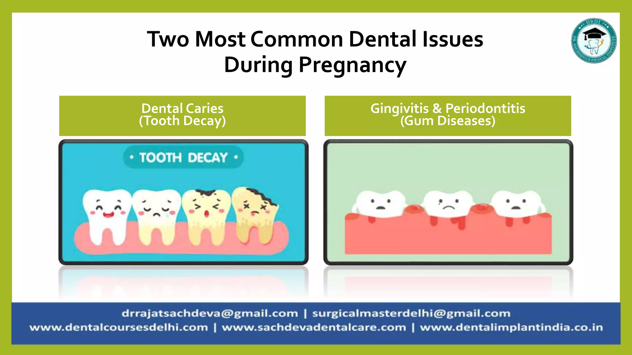 Dental health during pregnancy and how to avoid common dental problems