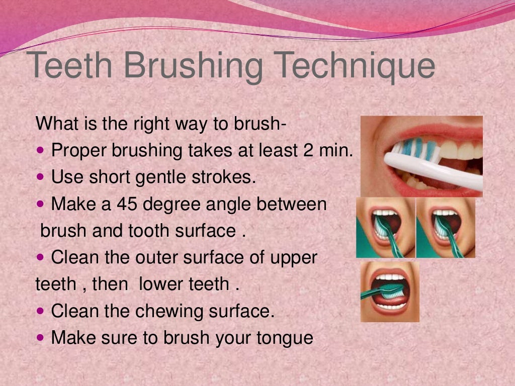 Dental hygiene and oral care